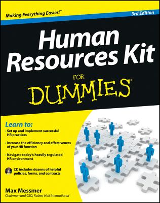 Human Resources Kit for Dummies [With CDROM] - Max Messmer