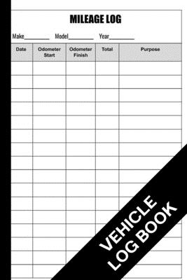 Mileage Log Book: Vehicle Log Book, Simple And Efficient, Fits the Glove Box, 120 Pages - Keep Score Publish