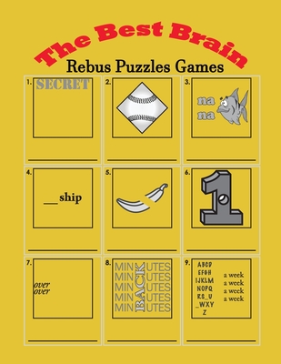 The Best Brain Rebus Puzzles Games: Word Plexer Puzzle Teasers Frame - Penny Higueros