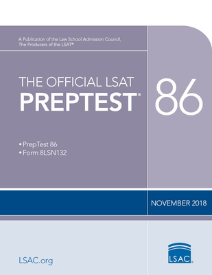 The Official LSAT Preptest 86: (nov. 2018 Lsat) - Law School Council