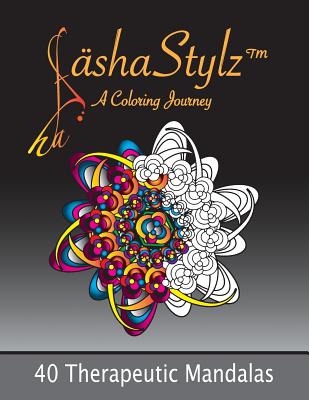 40 Therapeutic Mandalas: Adult Coloring Book - Sasha Scully