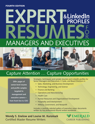 Expert Resumes and Linkedin Profiles for Managers & Executives - Wendy Enelow