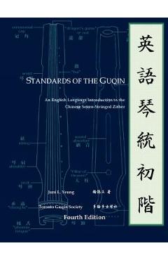 Coperta cărții 'Standards of the Guqin - Juni Yeung'