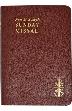 Poza produsului St. Joseph Sunday Missal: Complete Edition in Accordance with the Roman Missal - Catholic Book Publishing & Icel