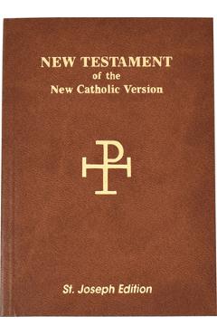 Coperta cărții 'Saint Joseph Vest Pocket New Testament-NCV - Catholic Book Publishing Corp'