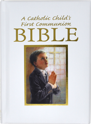 Catholic Child's First Communion Gift Bible-NAB-Boy - Ruth Hannon
