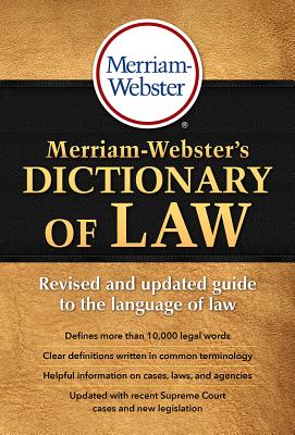 Merriam-Webster's Dictionary of Law - Merriam-webster