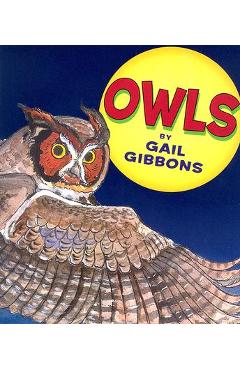 Coperta cărții 'Owls - Gail Gibbons'