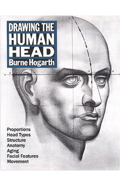 Coperta cărții 'Drawing the Human Head - Burne Hogarth'