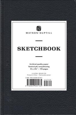 Medium Sketchbook (Kivar, Black) - Watson-guptill