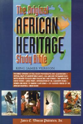 Original African Heritage Study Bible-KJV-Large Print - Cain Hope Felder