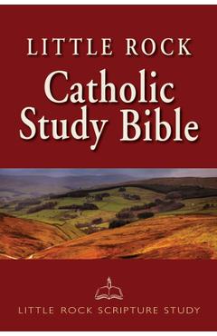 Poza produsului Little Rock Catholic Study Bible-NABRE - Catherine Upchurch
