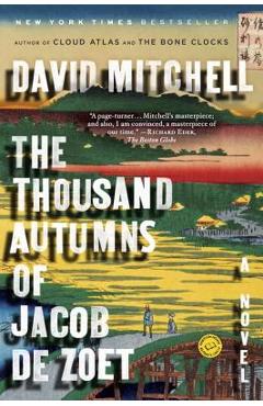 Coperta cărții 'The Thousand Autumns of Jacob de Zoet - David Mitchell'
