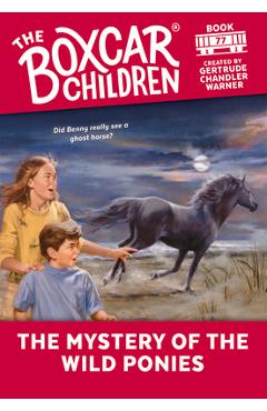 Coperta cărții 'The Mystery of the Wild Ponies - Gertrude Chandler Warner'