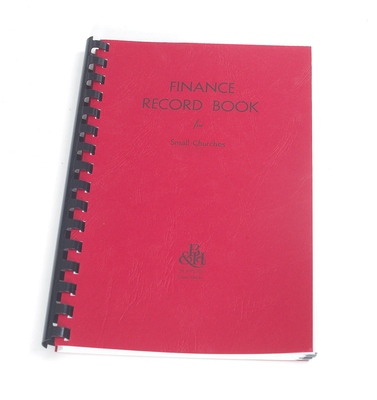 Finance Record Book for Small Churches - Broadman Church Supplies Staff