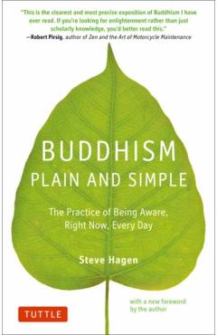 Buddhism Plain and Simple: The Practice of Being Aware Right Now, Every Day - Steve Hagen