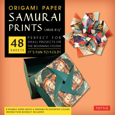 Origami Paper - Samurai Prints - Large 8 1/4