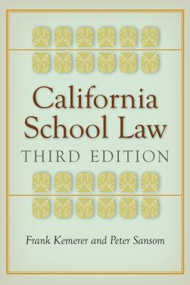 California School Law - Frank Kemerer