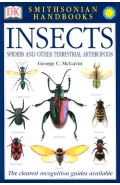 Coperta cărții 'Handbooks: Insects: The Most Accessible Recognition Guide - George C. Mcgavin'