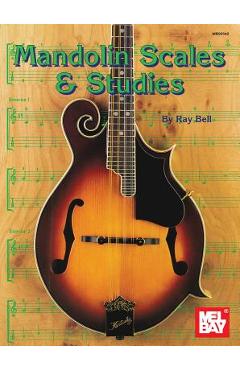 Coperta cărții 'Mandolin Scales & Studies - Ray Bell'