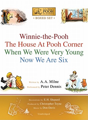 Winnie-The-Pooh Boxed Set: Winnie-The-Pooh; The House at Pooh Corner; When We Were Very Young; Now We Are Six - A. A. Milne