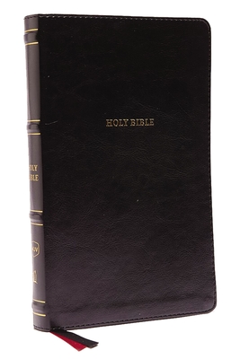 Nkjv, Thinline Bible, Leathersoft, Black, Red Letter Edition, Comfort Print: Holy Bible, New King James Version - Thomas Nelson