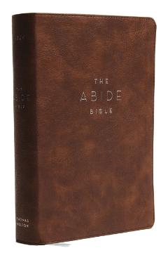 NKJV, Abide Bible, Leathersoft, Brown, Red Letter Edition, Comfort Print: Holy Bible, New King James Version - Taylor University Center For Scripture E