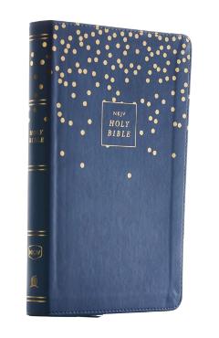 Nkjv, Thinline Bible Youth Edition, Leathersoft, Blue, Red Letter Edition, Comfort Print - Thomas Nelson