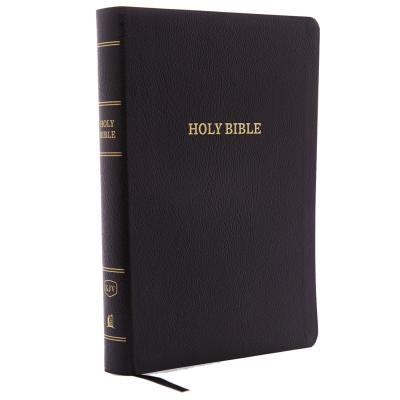KJV, Reference Bible, Giant Print, Bonded Leather, Black, Red Letter Edition - Thomas Nelson