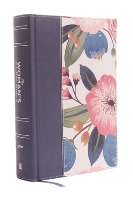 NIV, the Woman's Study Bible, Cloth Over Board, Blue Floral, Full-Color: Receiving God's Truth for Balance, Hope, and Transformation - Dorothy Kelley Patterson