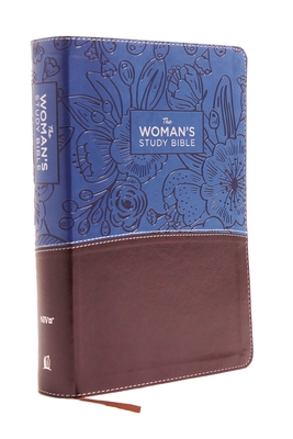 NIV, the Woman's Study Bible, Imitation Leather, Blue/Brown, Full-Color: Receiving God's Truth for Balance, Hope, and Transformation - Dorothy Kelley Patterson