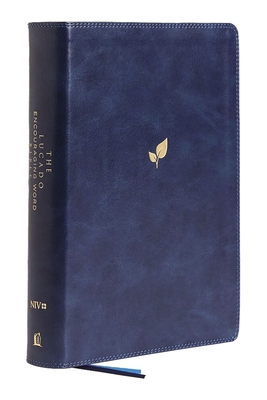 Niv, Lucado Encouraging Word Bible, Blue, Leathersoft, Thumb Indexed, Comfort Print: Holy Bible, New International Version - Max Lucado