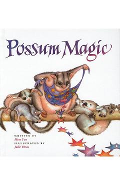 Coperta cărții 'Possum Magic - Mem Fox'