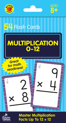 Multiplication 0 to 12 Flash Cards - Brighter Child