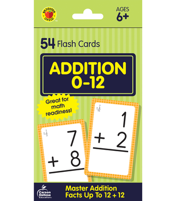 Addition 0 to 12 Flash Cards - Brighter Child