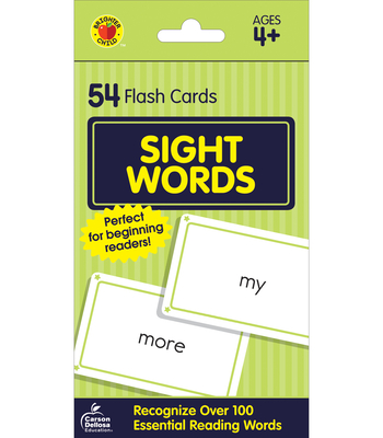 Sight Words Flash Cards - Brighter Child