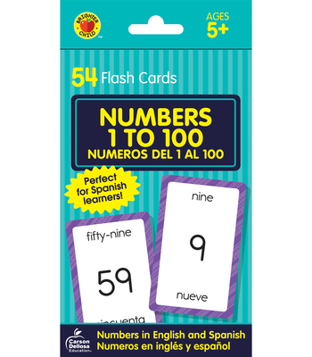 Numbers 1 to 100 Flash Cards: Numeros del 1 Al 100 - Brighter Child