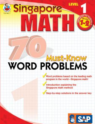 70 Must-Know Word Problems, Grades 1 - 2 - Singapore Asian Publishers