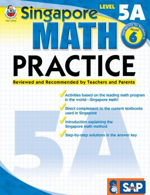 Math Practice, Grade 6: Reviewed and Recommended by Teachers and Parents - Singapore Asian Publishers