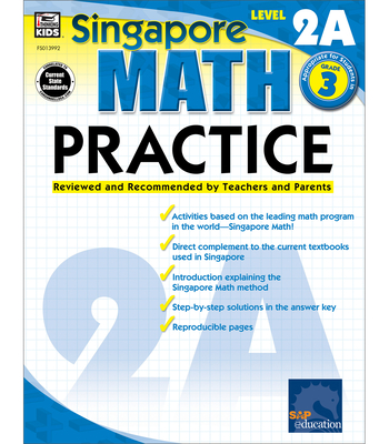 Math Practice, Grade 3: Reviewed and Recommended by Teachers and Parents - Singapore Asian Publishers