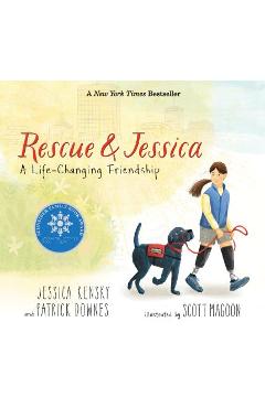 Coperta cărții 'Rescue and Jessica: A Life-Changing Friendship - Jessica Kensky'