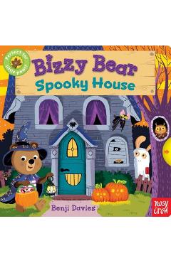 Coperta cărții 'Bizzy Bear: Spooky House - Nosy Crow'