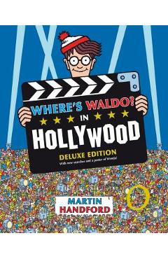 Coperta cărții 'Where's Waldo? in Hollywood: Deluxe Edition - Martin Handford'
