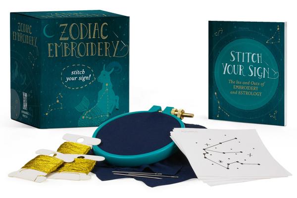 Zodiac Embroidery: Stitch Your Sign! - Anna Fleiss
