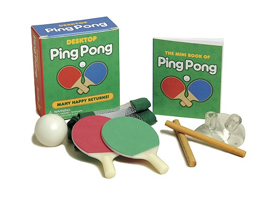 Desktop Ping Pong [With Miniature Ping Pong Paddles] - Chris Stone