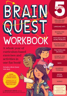Brain Quest Workbook: Grade 5 - Bridget Heos