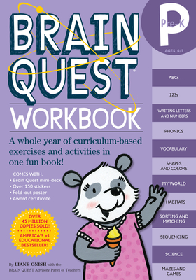 Brain Quest Workbook: Pre-K [With Stickers] - Liane Onish