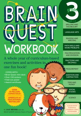 Brain Quest Workbook: Grade 3 [With Stickers] - Janet A. Meyer
