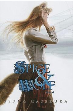 Coperta cărții 'Spice and Wolf, Vol. 4 (Light Novel) - Isuna Hasekura'