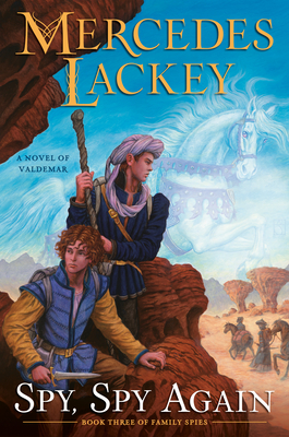 Coperta cărții 'Spy, Spy Again - Mercedes Lackey'